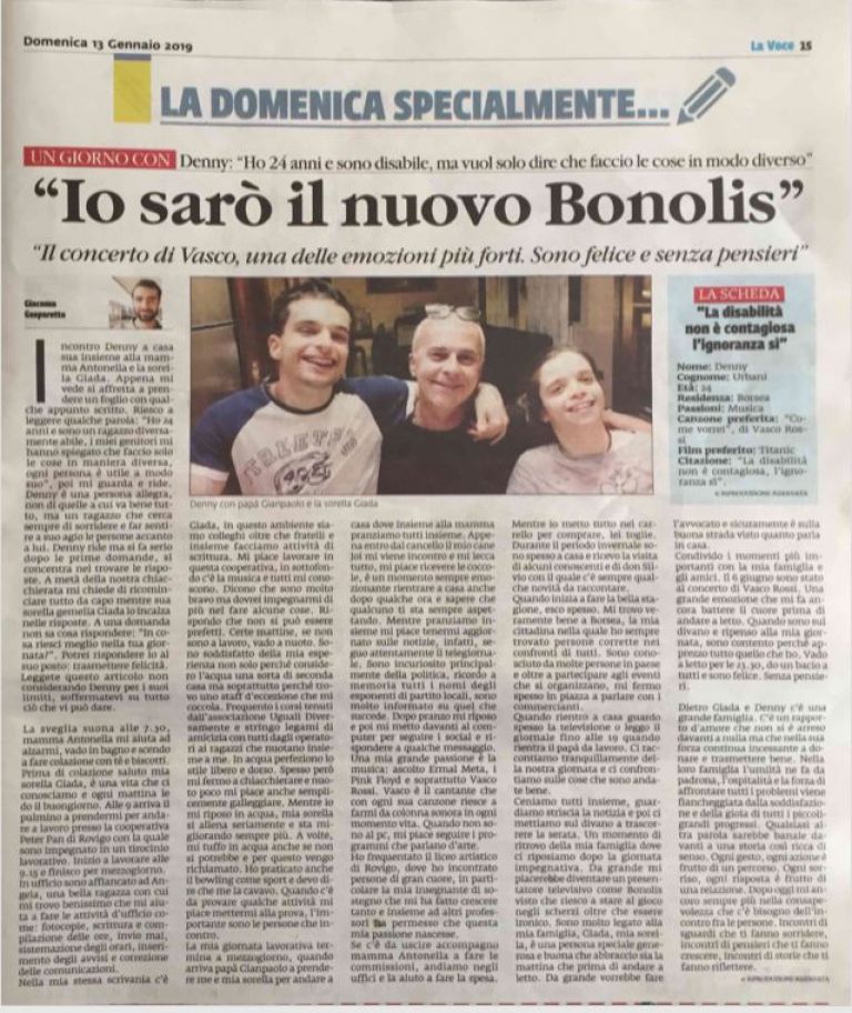 L'intervista al nostro caro volontario e amico Denny